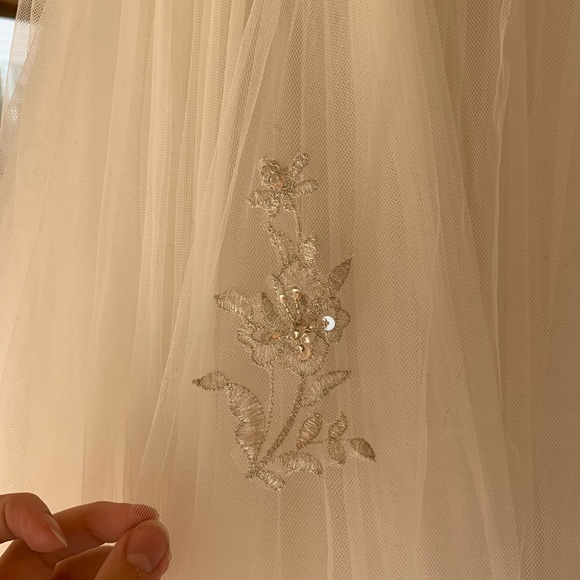 Wedding Dress and Veil